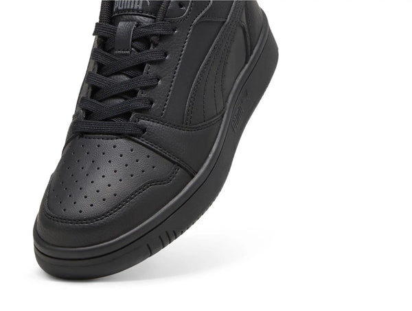 Zapatillas Puma Rebound V6 Cadete Mono Negro