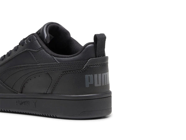 Zapatillas Puma Rebound V6 Cadete Mono Negro