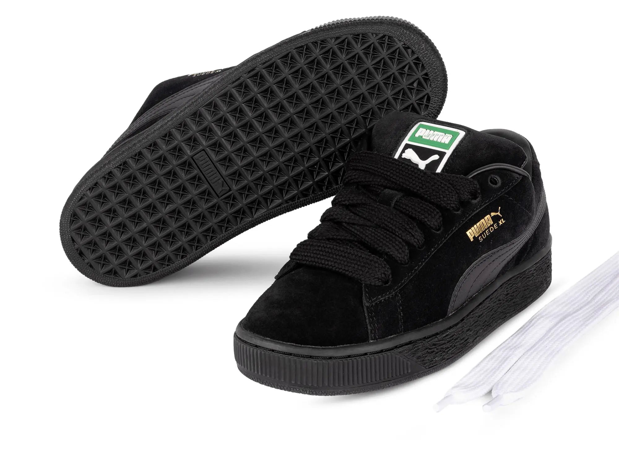 Zapatillas Puma Suede Xl Cadete Mono Negro - Blockstore.cl
