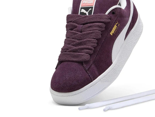 Zapatillas Puma Suede Xl Mujer Burdeo