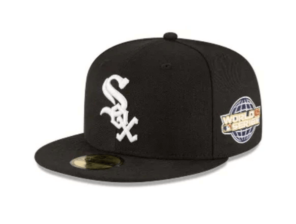 Jockey New Era Mlb 5950 Wool Ws Chicago White Sox 2005 Unisex Negro