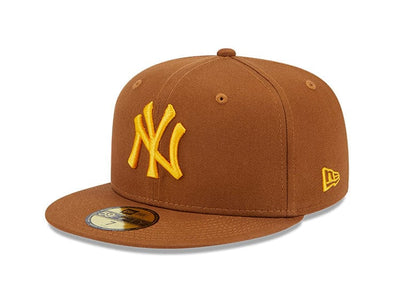 Jockey New Era Mlb 5950 New York Yankees Unisex Dk Beige