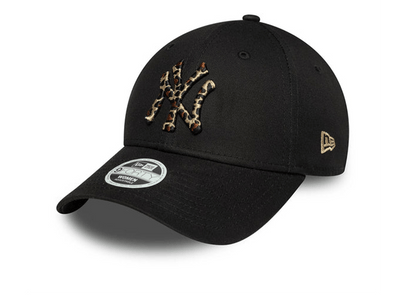 Jockey New Era Mlb 940 New York Yankees Leopard Infill Mujer Negro