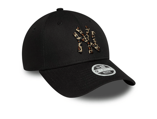 Jockey New Era Mlb 940 New York Yankees Leopard Infill Mujer Negro