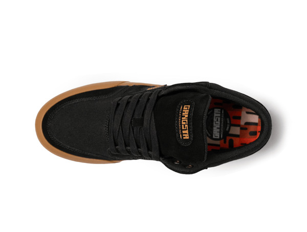 Zapatilla Gangsta Wallride Mid Unisex Negro
