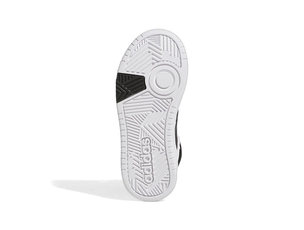 Zapatilla Adidas Hoops 3.0 Mid Junior Blanco