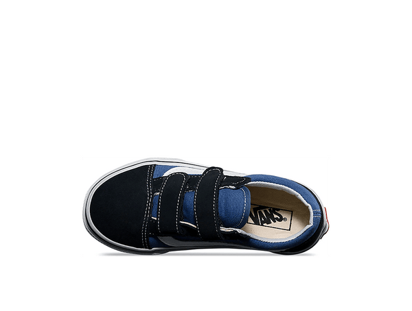 Zapatilla Vans Old Skool Velcro Junior Azul