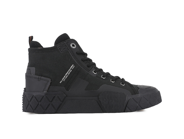 Zapatilla Palladium Ace City Shell Chuk2 Unisex Negro