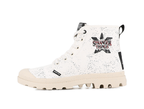 Zapatilla Palladium Pampa x Demodog Unisex Blanco