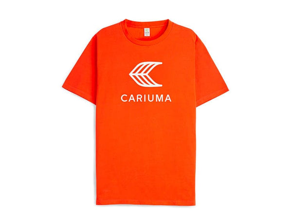 Polera Mc Cariuma Logo Hombre Naranjo