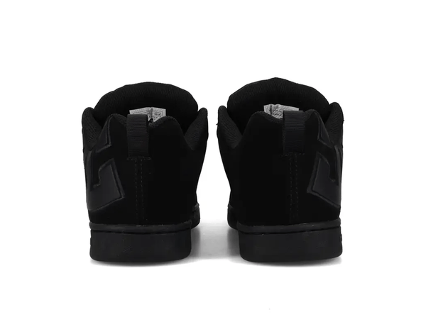 Zapatillas DC Court Graffik Mujer Mono Negro
