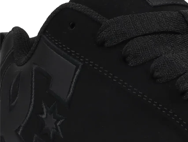 Zapatillas DC Court Graffik Mujer Mono Negro