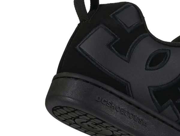 Zapatillas DC Court Graffik Mujer Mono Negro