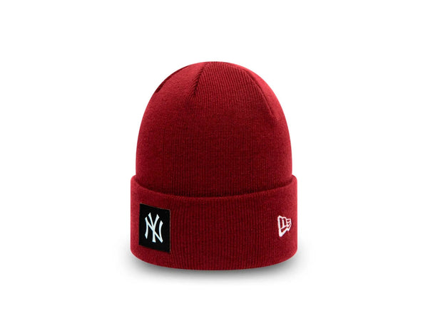 Beanie New Era Mlb New York Yankees Unisex Burdeo