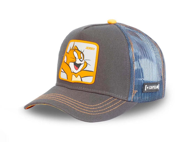 Jockey Capslab Tom Y Jerry Unisex Gris