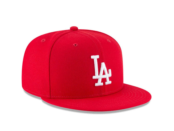 Jockey New Era Mlb 5950 Los Angeles Dodgers Unisex Rojo