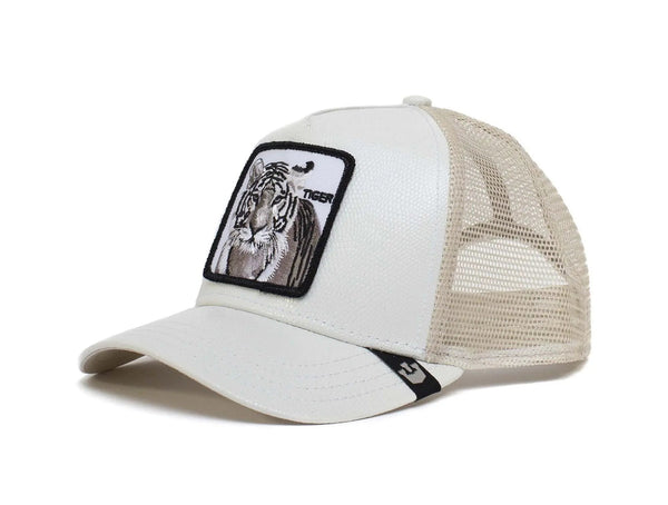 Jockey Trucker Goorin The White Tiger Unisex Blanco