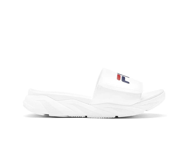 Sandalia Fila Zen Slide Layered Mujer Blanco