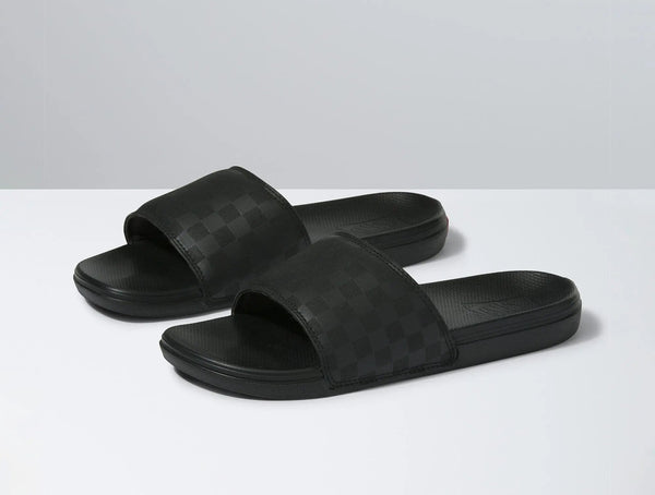 Sandalia Vans La Costa Slide-On (Checkerboard) Unisex Negro