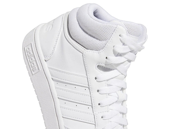 Zapatilla Adidas Hoops 3.0 Mid Mujer Mono Blanco