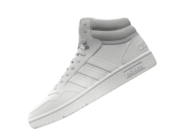 Zapatilla Adidas Hoops 3.0 Mid Mujer Mono Blanco