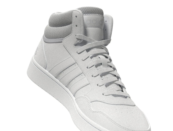 Zapatilla Adidas Hoops 3.0 Mid Mujer Mono Blanco