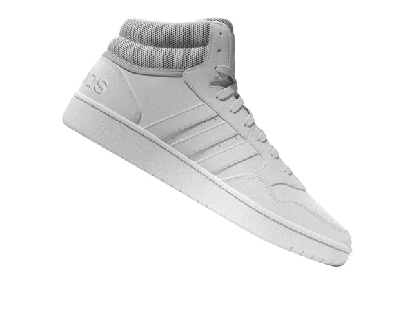 Zapatilla Adidas Hoops 3.0 Mid Mujer Mono Blanco