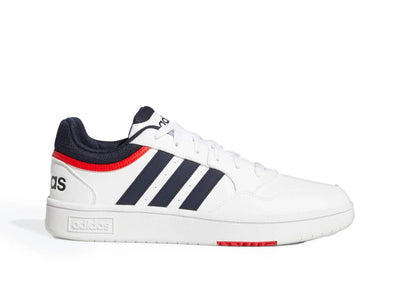 Zapatilla Adidas Hoops 3.0 Vintage Hombre Blanco