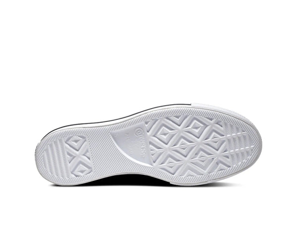 Zapatilla Converse Chuck Taylor Plataforma Cuero Hi Mujer Negro