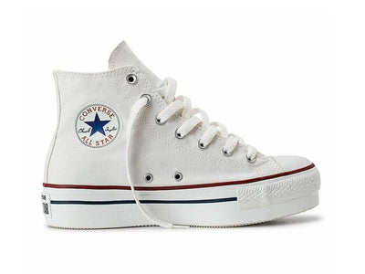 Zapatilla Converse Chuck Taylor Plataforma Hi Mujer Blanco