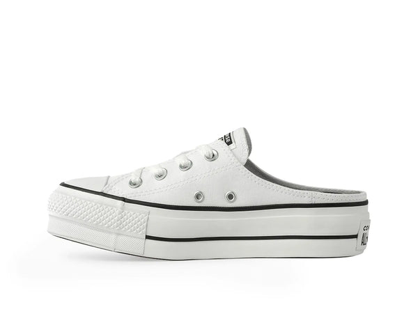 Zapatilla Converse Chuck Taylor Plataforma Mule Mujer Blanco