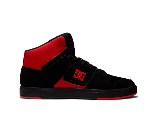 Zapatilla DC Cure Hi Top Hombre Negro Rojo