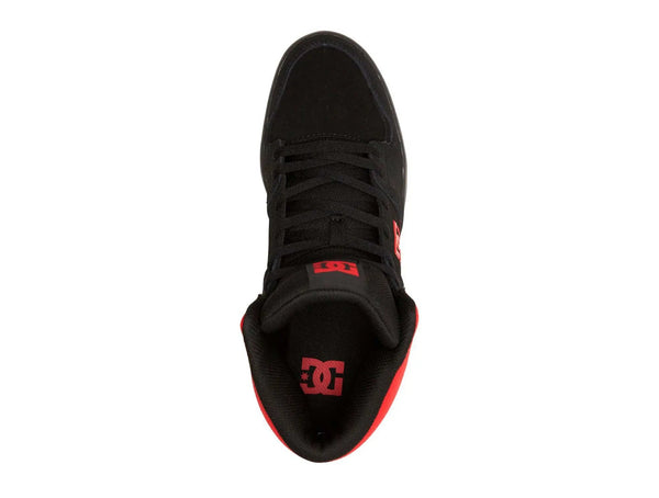 Zapatilla DC Cure Hi Top Hombre Negro Rojo