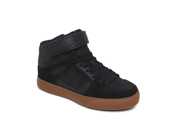 Zapatilla DC Pure Ht Ev Cadete Negro - Suela Gum