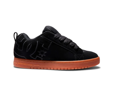 Zapatilla Dc Court Graffik  Hombre Negro- Suela Gum