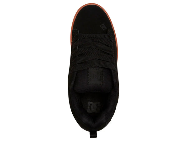 Zapatilla Dc Court Graffik  Hombre Negro- Suela Gum