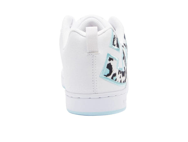 Zapatilla Dc Court Graffik Mujer Blanco