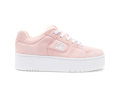Zapatilla Dc Manteca 4 Plataforma Mujer Rosado