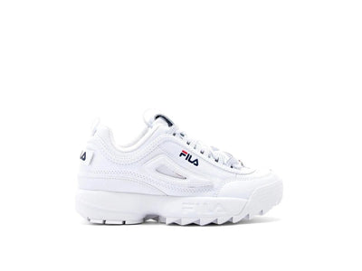Zapatilla Fila Disruptor II Junior Mono Blanco
