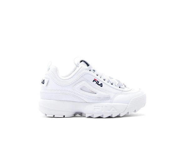 Zapatilla Fila Disruptor II Junior Mono Blanco