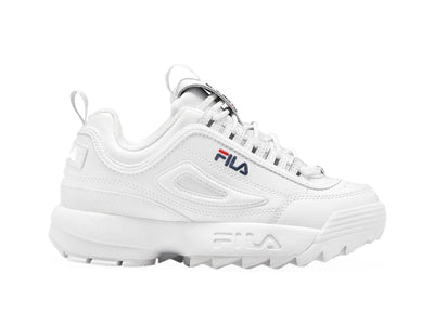 Zapatilla Fila Disruptor II Premium Mujer Mono Blanco