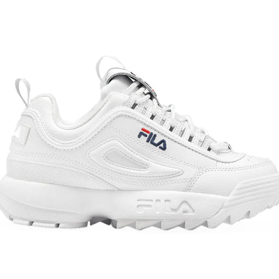 Zapatilla Fila Disruptor II Premium Mujer Mono Blanco