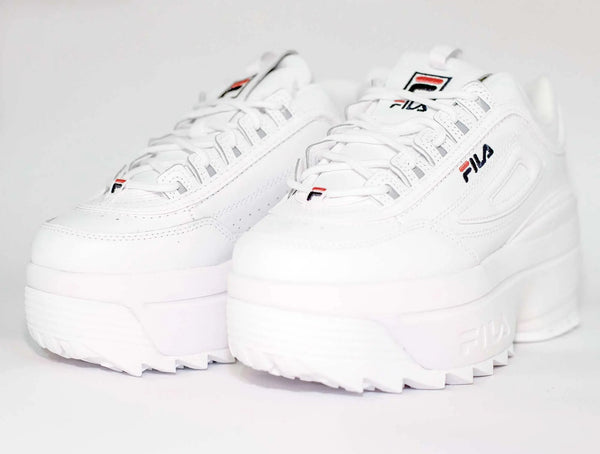 Zapatilla Fila Disruptor II Wedge Mujer Blanco