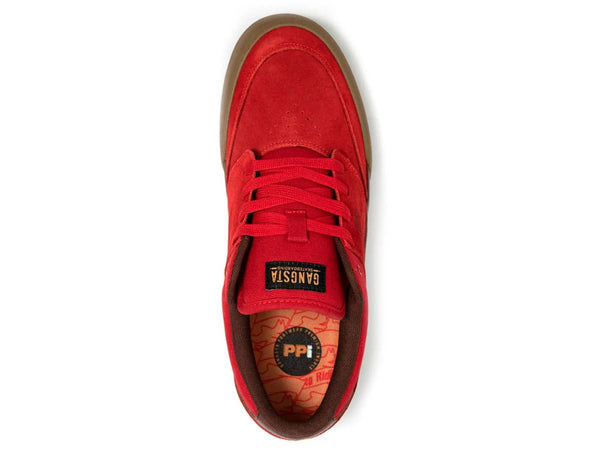 Zapatilla Gangsta Wallride S Hombre Rojo