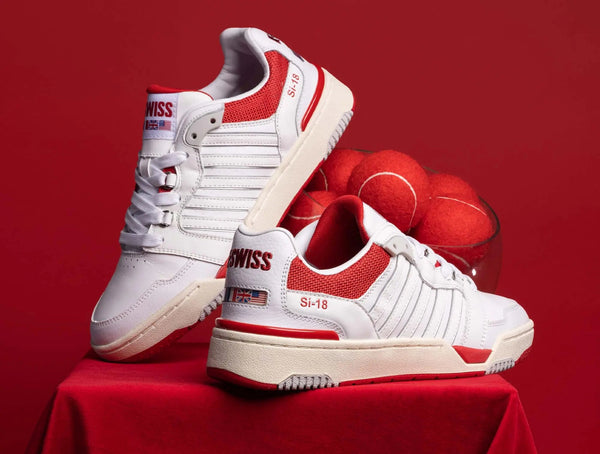 Zapatilla Kswiss Si-18 Rival Hombre Rojo