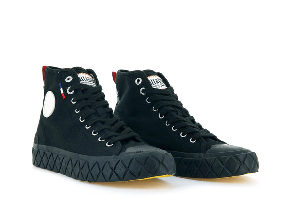 Zapatilla Palladium Palla Ace Cvs Mid Unisex Mono Negro