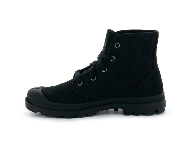 Zapatilla Palladium Pampa Hi Mujer Mono Negro