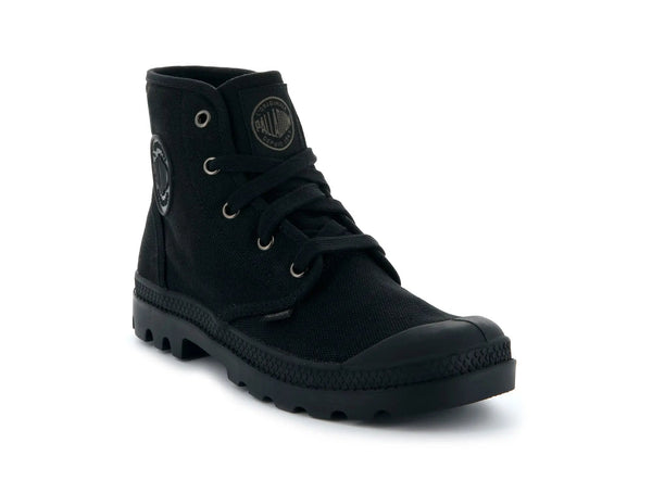 Zapatilla Palladium Pampa Hi Mujer Mono Negro