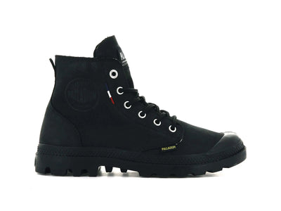 Zapatilla Palladium Pampa Hi Unlined Lii Unisex Mono Negro