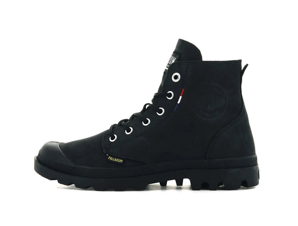 Zapatilla Palladium Pampa Hi Unlined Lii Unisex Mono Negro